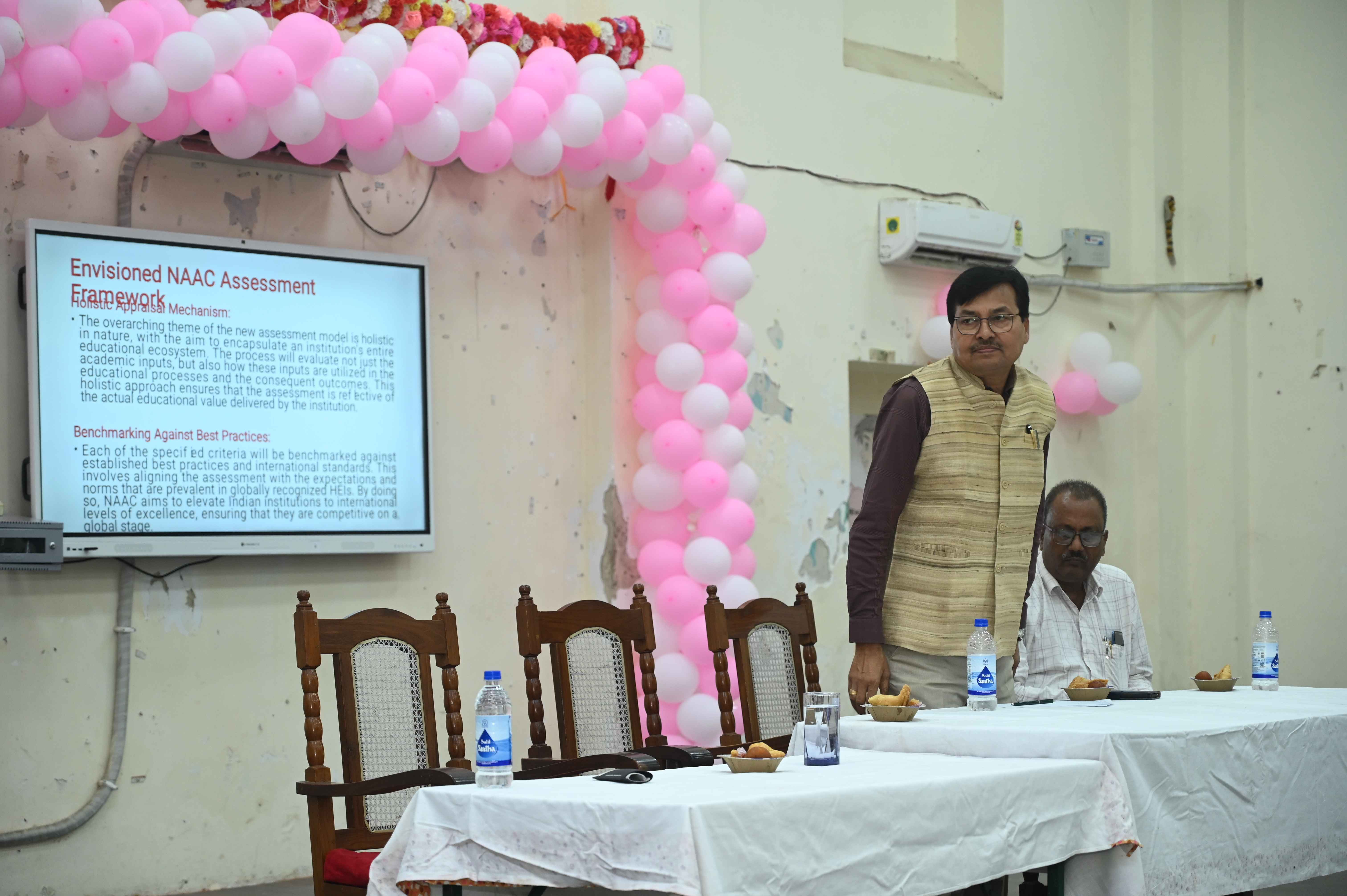 One Day Workshop on “NAAC Reforms Sensitization 2025”